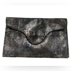 JJ Winters Bags | JJ Winters Snakeskin Crossbody Envelope Purse